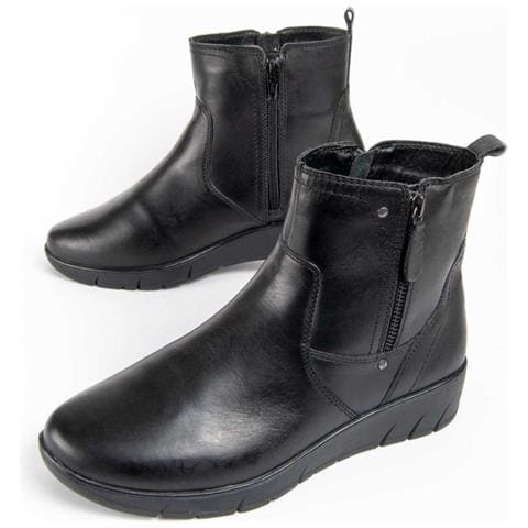 Stivaletto Botilina3 Nero Nero Pelle Naturale - Foto 1