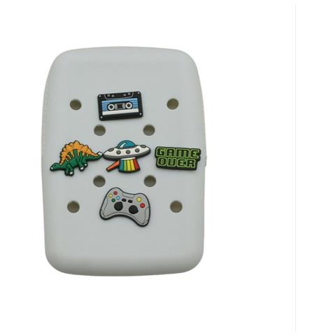 Custodia In Silicone Con Fori Per Tazza Stanley 40oz Iceflow - Portaoggetti Versatile Grey - Foto 1