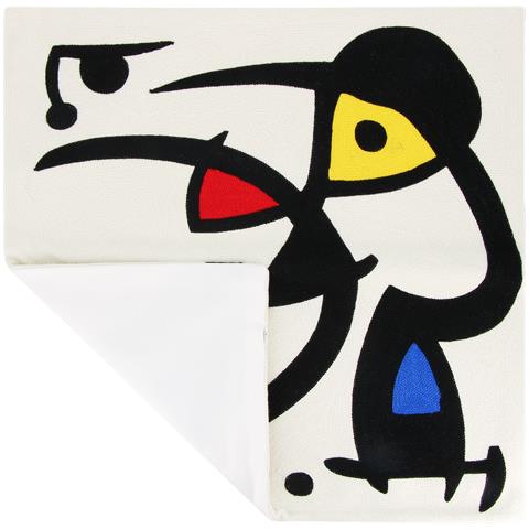 Set Di 2 Copricuscini Ricamati Art Prismus 45x45 Cm - Foto 2