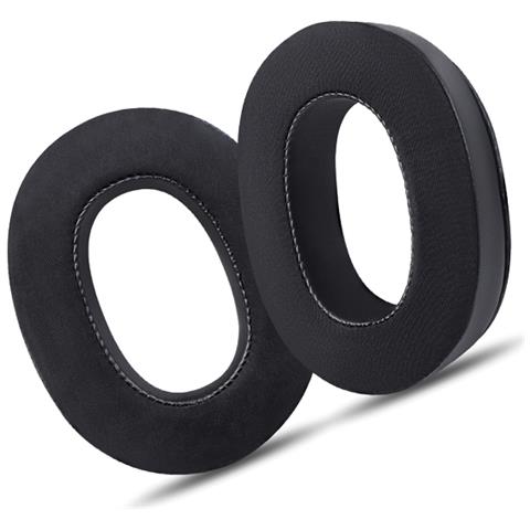 Cuscinetti Di Ricambio In Pelle Ice Compatibili Con Cuffie Sony Mdr-1000x E 1000xm2 - Set Di 2 Black - Foto 3