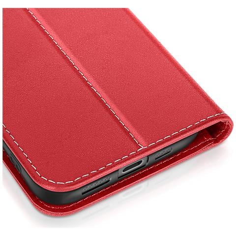 Custodia A Portafoglio Per Iphone 16 In Pelle Premium Con Funzione Stand - Foto 2