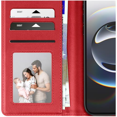 Custodia A Portafoglio Per Iphone 16 In Pelle Premium Con Funzione Stand - Foto 5