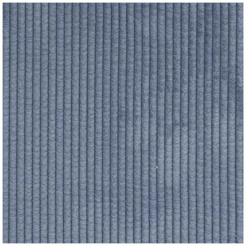 Cuscino per Schiena Blu 120 x 50 cm Tessuto in Cords - Foto 9