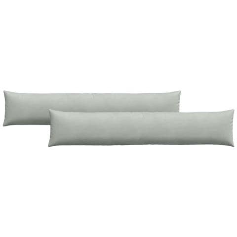 Cuscini da Divano 2 pcs Grigio chiaro 200 x 40 cm - Foto 1