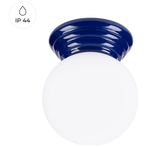Lampada Da Soffitto Zori Ultramarine Ip44 Sl. 1902 - Minimalist Lampada A Soffitto Oltremare 12x12x16 Cm - Foto 1