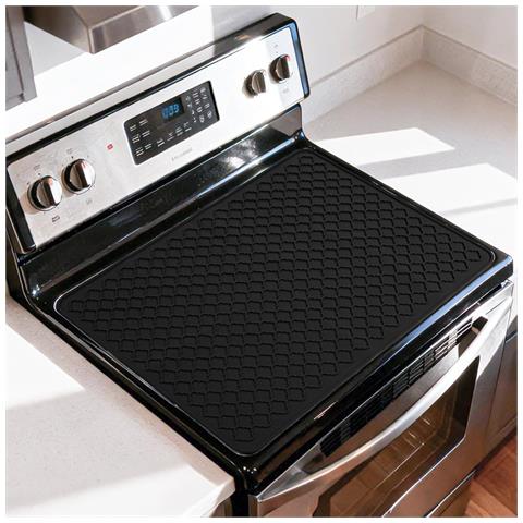 Tappetino /copertura In Silicone Per Piano Cottura (76x53x0,25cm) - Protezione Resistente Al Calore E Antiscivolo Per La Cucina Black - Foto 2