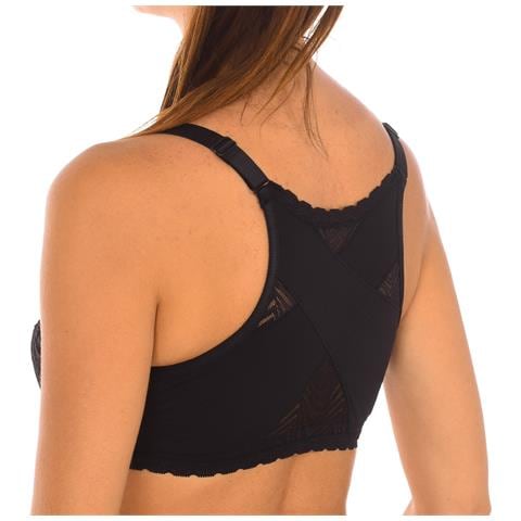 Reggiseno Senza Ferretto Da Donna P08gb Con Lati Elastici, Design Comodo E Adattabile Per Le Donne - Foto 2