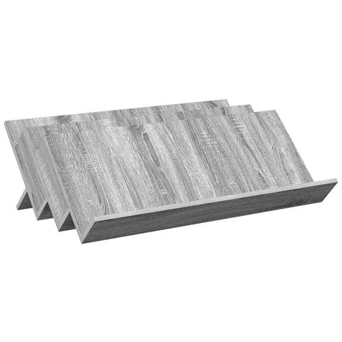 Scaffale per riviste Grigio Sonoma 90 x 53 x 28,5 cm - Foto 1