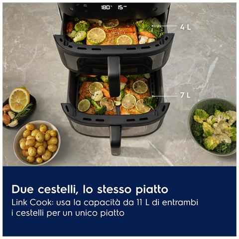 Friggitrice ad aria Serie 800 Doppio cestello - Foto 8