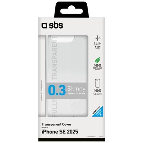 TESKINIPSE25T custodia per cellulare 15,5 cm (6.1") Cover Trasparente - Foto 2