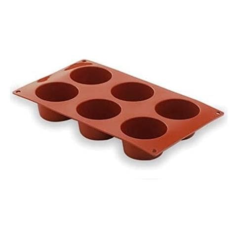 Stampo in silicone per muffin, 6 cavità. - Foto 1