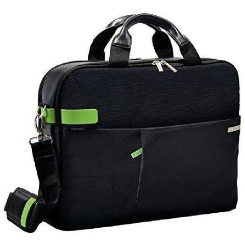 pz. 1 Borsa PC nero / verde 60160095 - Foto 2