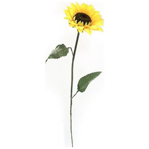 25 Fiore Artificiale Girasole 110 Cm Finto Decorazione Per Festa Cerimonie Matrimonio Hotel - Foto 1