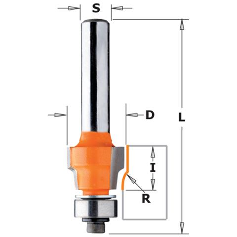 Fresa X Rifilare C/cusc. Hw S=8 D=12.7x9.52x52 R0.4 Dx 907.004.11 - Foto 1