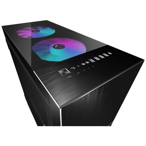 Case MPG Sekira 500X Middle Tower ATX / EATX / Micro-ATX / Mini-ITX 1 Porta USB 3.1 4 Porte USB 3.0 Colore Nero (Finestrato) - Foto 8