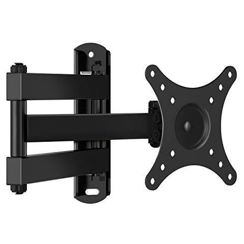 Tv Wall Bracket Girelle Tilt Estende Ruota Tv Wall Mount Per 10-32 Televisori Pollici Fino A 20kg Max Vesa 100x100mm - Foto 1