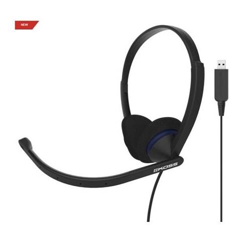 Headphones Cs200 Usb Archetto / sull'orecchio, Usb, Microfono, Nero, - Foto 1