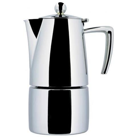 Caffettiera slancio 4 tazze acciaio inox 18/10 per induzione - Foto 1