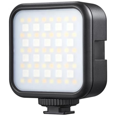 LED6R flash per fotocamera Flash per videocamera Nero - Foto 1
