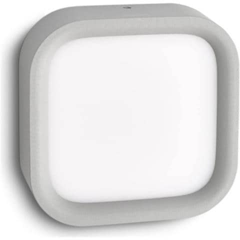 Puddle - Lampada Da Parete Led Grigia Lighting 172698716 Puddle Lampada Da Parete A Led Per Esterni, Grigio - Foto 1