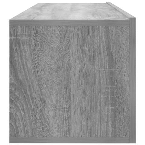 Libreria Grigio Sonoma 100x30x30 cm in Legno Ingegnerizzato - Foto 2