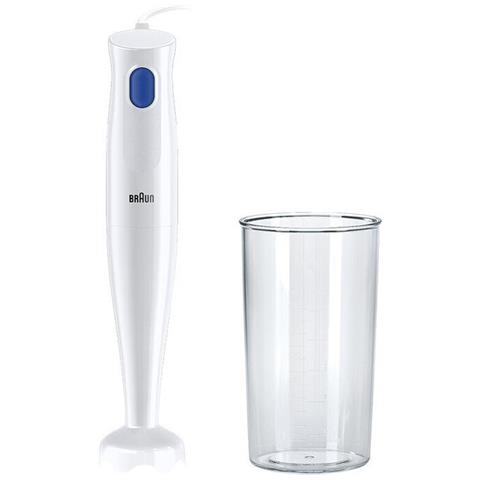 Frullatore ad Immersione MultiQuick 1 MQ10.001PWH con Recipiente da 0.6 L Potenza 450 Watt Colore Bianco - Foto 1
