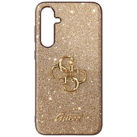 Cover Per Samsung Galaxy S23 Fe Paillette Silicone Rigida, Oro - Foto 1