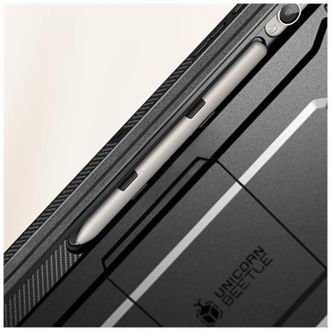 Cover Antiurto Per Galaxy Tab S9 Ultra / S10 Ultra Con Cavalletto, Nero - Foto 2