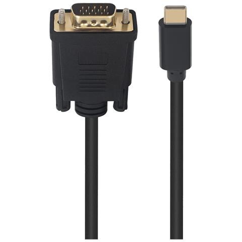 Ewent EC1052 cavo e adattatore video 1,8 m USB tipo-C VGA (D-Sub) - Foto 2