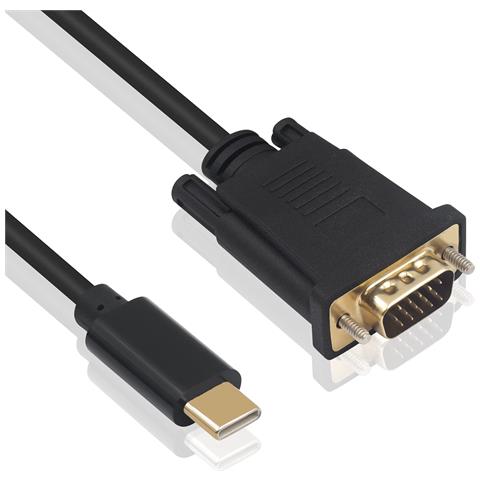 Ewent EC1052 cavo e adattatore video 1,8 m USB tipo-C VGA (D-Sub) - Foto 1