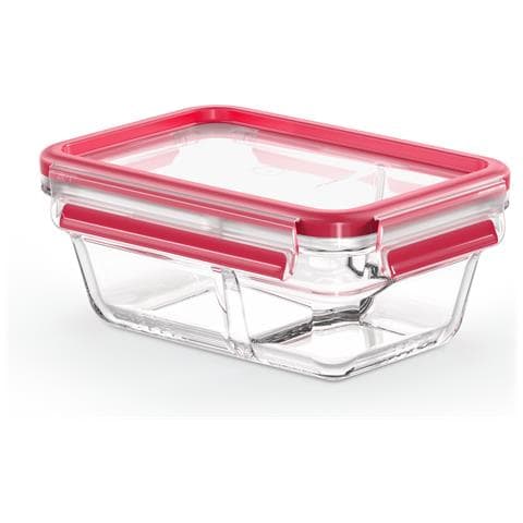 CLIP & CLOSE N10407 Rettangolare Scatola 0,8 L Trasparente 1 pz - Foto 1