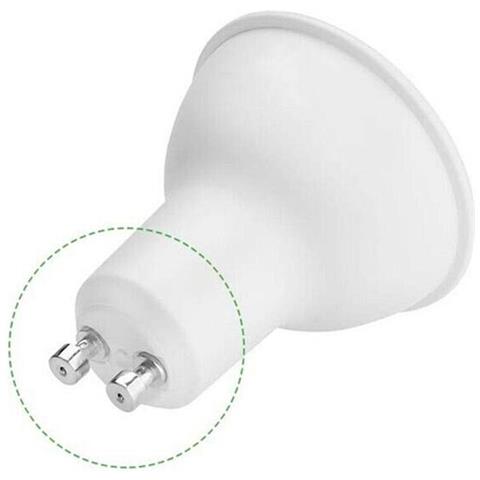 Faretto Led 9 Watt Luce Calda 3000k Gu10 Ad Incasso Lampadina 9w - Foto 2