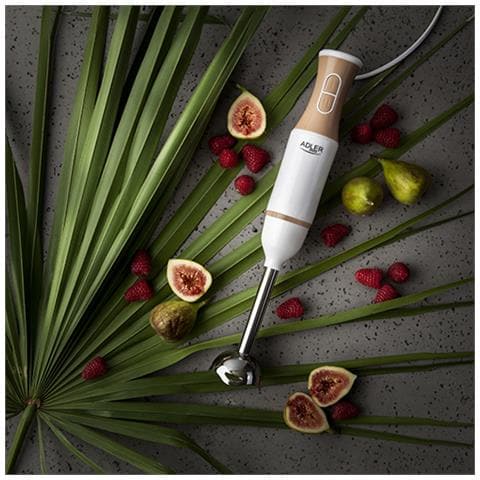 Frullatore ad Immersione AD 4616 Potenza 500 Watt Colore Acciaio inox, Bianco - Foto 10