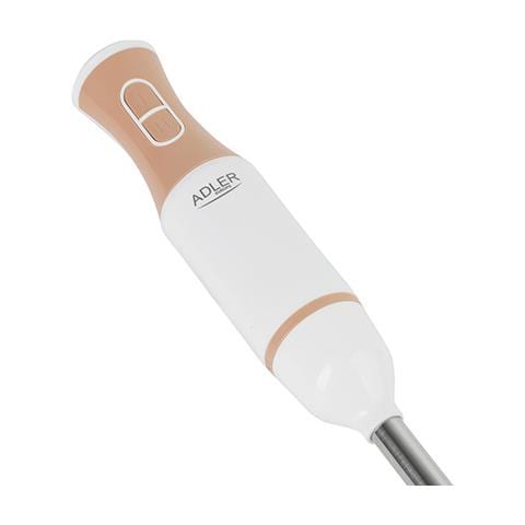 Frullatore ad Immersione AD 4616 Potenza 500 Watt Colore Acciaio inox, Bianco - Foto 2