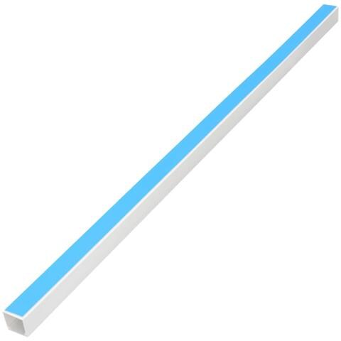 Canalina Per Cavi Autoadesiva 10x10 Mm 10 M In Pvc - Foto 2