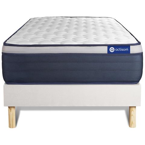 Kit Rete E Materasso Matrimoniale Actilatex Max 90x190cm - Spessore : 26cm - Lattice E Memory Foam - Rigido - Foto 1