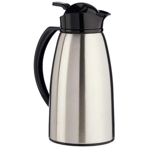 Dam  Caraffa Termica 1l Acciaio Inossidabile 18x13x28 Cm. Color Argento - Foto 1