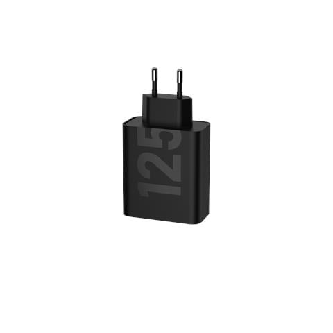 TurboPower 125W Duo Charger Universale Nero AC Ricarica rapida Interno - Foto 7