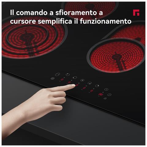 Gasland Piano Cottura In Ceramica Ch90bf 5 Fuochi 8500w, Piano Cottura In Ceramica Da Incasso 90cm - Foto 4