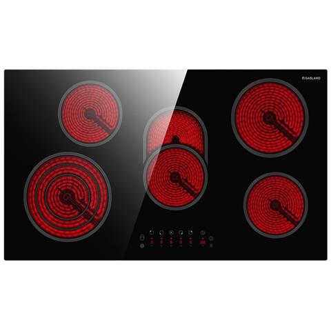 Gasland Piano Cottura In Ceramica Ch90bf 5 Fuochi 8500w, Piano Cottura In Ceramica Da Incasso 90cm - Foto 1