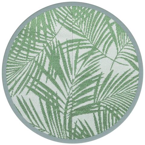 Tappeto da Esterno ARAKIL Verde Ø200 cm in PP - Foto 1