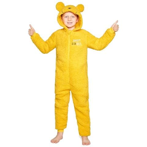 Kigurumi Per Bambini 9-10 Anni Tuta Calda Motivo Winnie The Pooh - Foto 1
