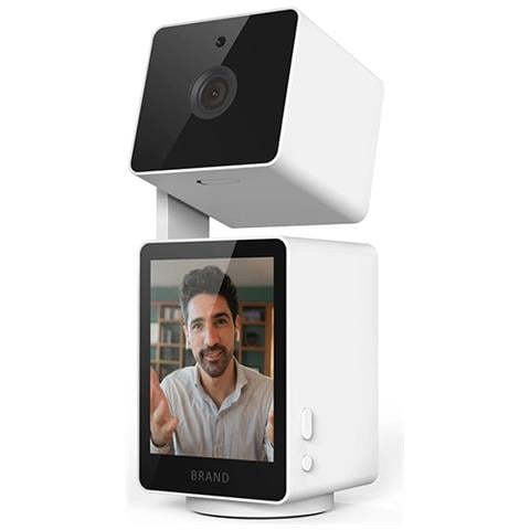 Telecamera Ip 4mp Con Chiamata Video Bidirezionale, Schermo Da 3.2"", Rilevamento Movimento E Pianto - Foto 1