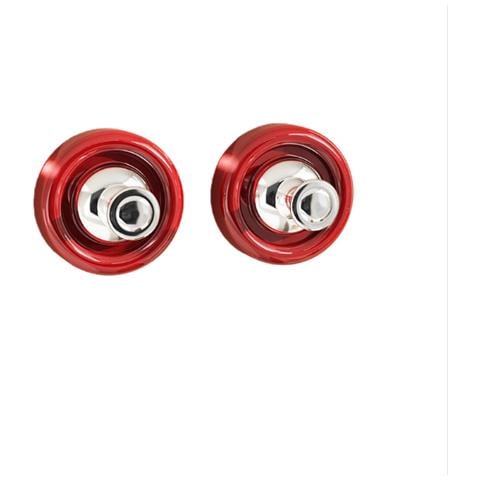 Set Di 2 Ganci A Ventosa Per Cucina E Bagno, Senza Foratura Red - Foto 1