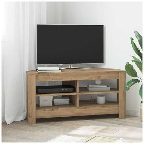 MobileTVAngolare Rovere artigianale 102 x 40,5 x 45 cm - Foto 2