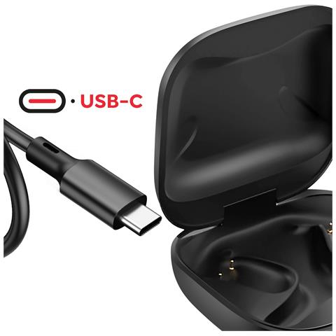 Auricolari Sport Bluetooth Cuffie Aperte A Conduzione Aerea Certificati Ip54, Nero - Foto 5