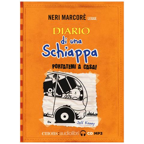 Jeff Kinney - Diario di una schiappa. Portatemi a casa! Letto da Neri Marcorè. Audiolibro. CD Audio formato MP3 - Foto 1