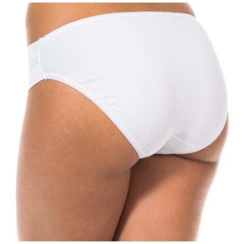 Pack-3 Mutandine Da Donna A Vita Media Con Fodera Interna 1031184 - Foto 4