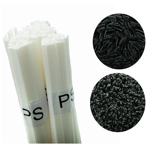 Saldatura Plastica Ps (gpps) - Granuli Bianchi 100g | Drut 42 Cm, Forma Mista | Per Serbatoi, Scatole, Contenitori - Foto 1