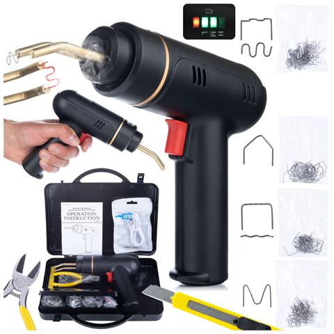 Zszywacz Per Plastica Black Killer Rbk200w - 200w, Batteria 5000mah, 400 Graffette | Uso Professionale E Fai-da-te - Foto 1